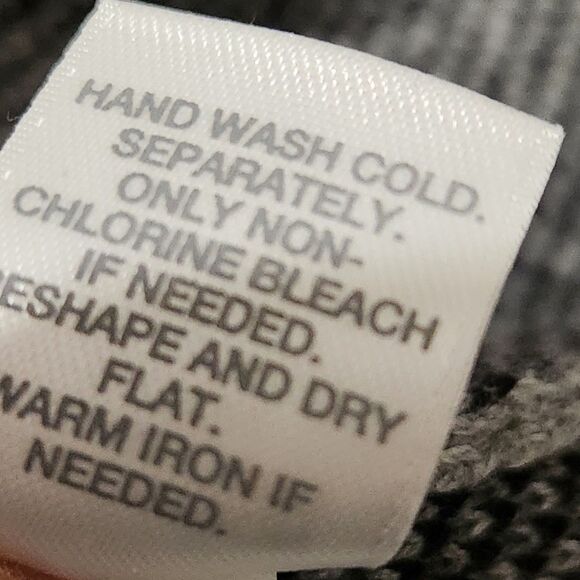 J Jill Blouse Sweater Size Medium Color Gray 3/4 Sleeve - Picture 10 of 10